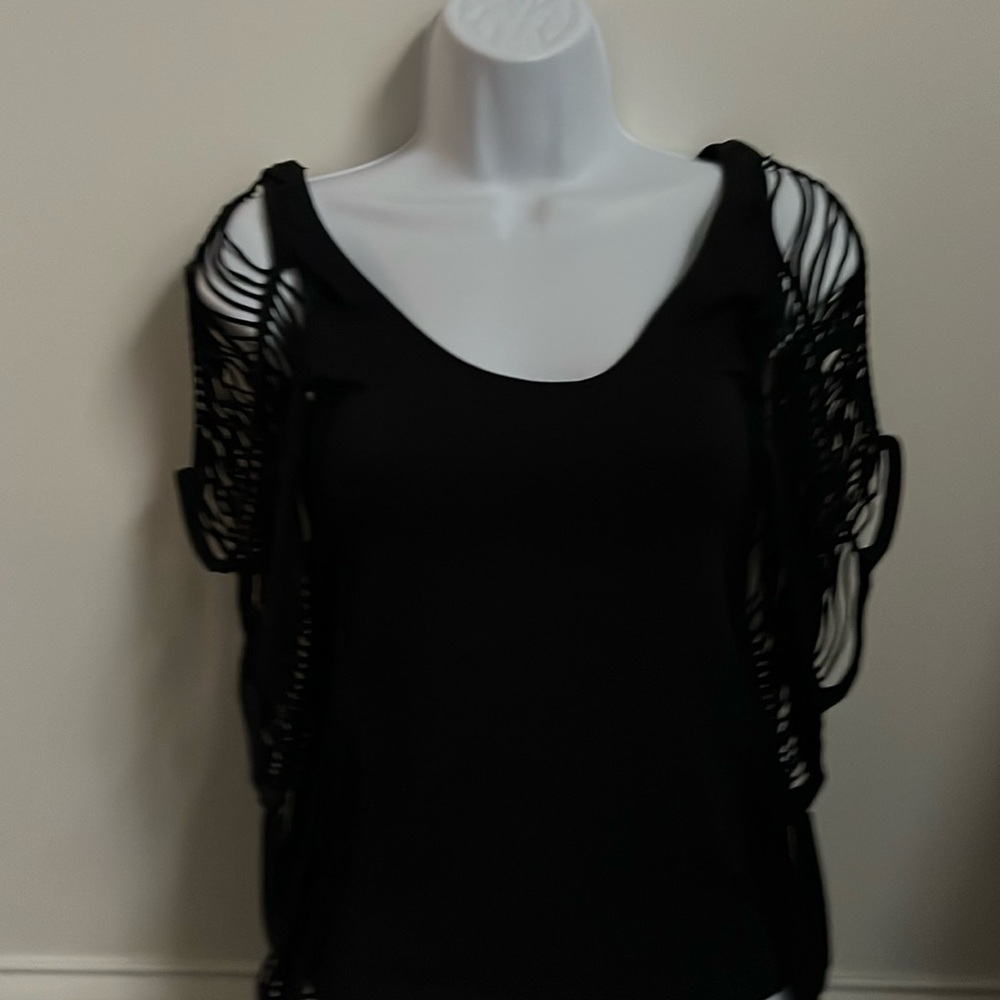 Bebe Top Black - image 1